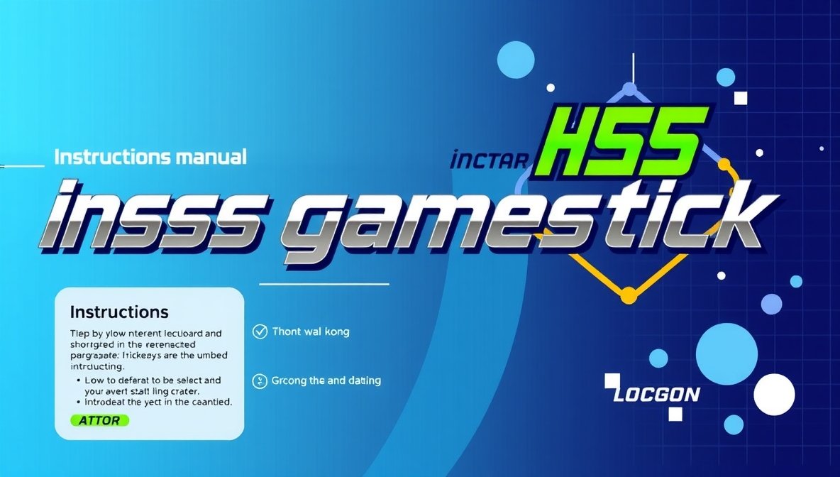 Instructions Manual HSSGameStick: Complete Guide to Setup, Features, and Maintenance