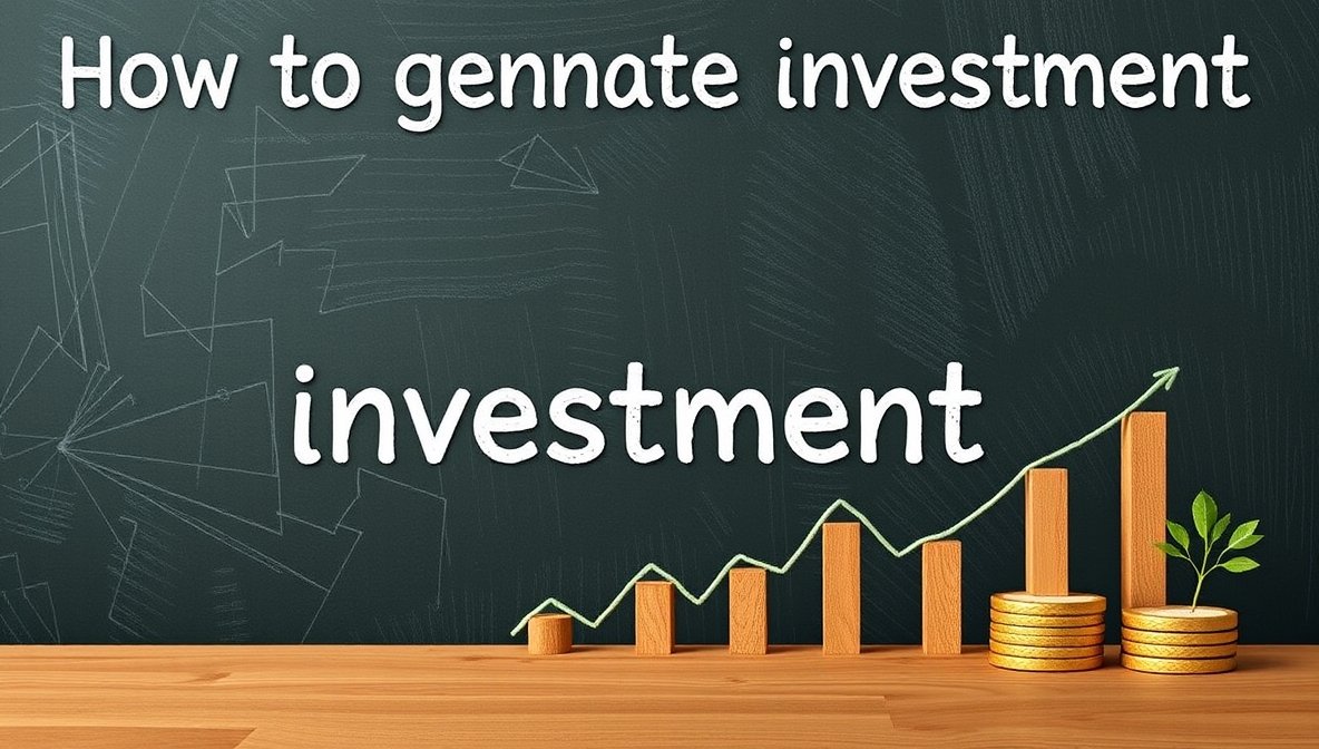 how to generate investments wbinvestimize