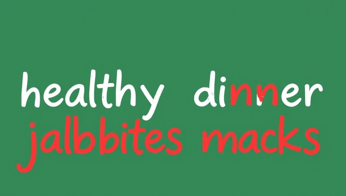 healthy dinner jalbitesnacks